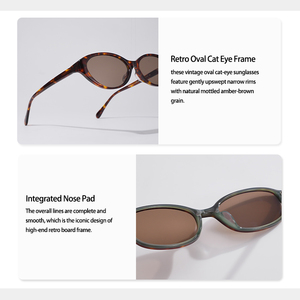Gafas de Sol de Acetato de Alta Gama con Lentes de Nailon Premium y Logotipo Personalizado para el Mercado Europeo - Product Image 6