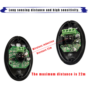 Módulo de Sensor Infrarrojo Responsivo, Unidad de Activación de Seguridad con Detección Automática para Sistemas de Puertas Automáticas y Puertas Correderas - Product Image 3