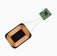 Récepteur de chargeur sans fil MiNi Bobine de charge d'air Chargeur à induction magnétique personnalisé avec tampon magnétique