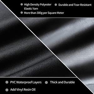 Housse pour barbecue, <span class=keywords><strong>couverture</strong></span> pour BBQ Grill au gaz, <span class=keywords><strong>couverture</strong></span> 300D <span class=keywords><strong>Anti</strong></span>-déchirement, étanche pour BBQ grill - Product Image 3