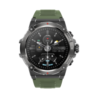 Montre connectée Android haut de gamme pour homme avec écran AMOLED HD, appels vidéo, GPS, WIFI, fonctionnalités IP68 pour le sport, bracelet en silicone, fonction calendrier HW009