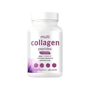 Bestverkochte professionele multi-collageenpeptide beautyproducten <span class=keywords><strong>capsules</strong></span> verhogen de elasticiteit van de huid en ondersteunen de gewrichtsherstel. - Product Image 2