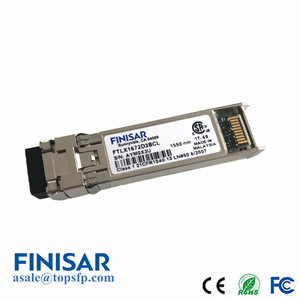 FTLX1672D3BCL Finisar FTLX1672D3BCL SFP+ 10Gb/s, 40km โหมดเดี่ยว, โมดูลรับส่งสัญญาณ SFP+ หลายอัตราความเร็ว FTLX1672D3BCL Finisar FTLX - Product Image 4