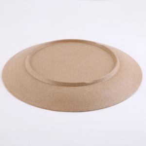 Assiette à fruits durable en mélamine 10 pouces, motif sable, vaisselle en plastique, plat alimentaire, type 992992.3 - Product Image 6