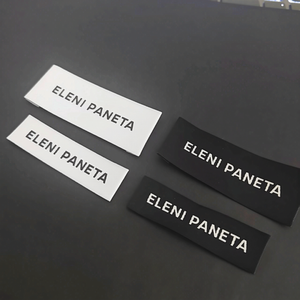 Etichetta e cartellino in tessuto personalizzati professionali con design alla <span class=keywords><strong>moda</strong></span> - Product Image 5