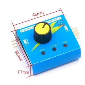 เครื่องทดสอบเซอร์โวทดสอบเกียร์ตัวตรวจสอบความสอดคล้อง ccpm 3CH 4.8-6V พร้อมไฟแสดงสถานะ - Product Image 6
