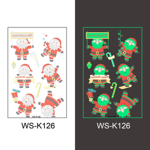 Adesivi luminosi natalizi per bambini, - Product Image 5