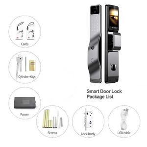 Glomarket App Wifi Gesichts erkennung Biometrischer Finger abdruck Türschloss Smart Automatic Digital Tuya Smart Locks - Product Image 6