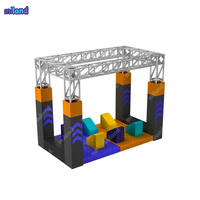 Équipement de parcours Ninja Warrior pour l'entraînement au parkour, ensemble complet, best-seller, nouveau design, directement de l'usine