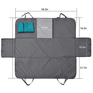 Housse de siège de voiture en toile détachable, tapis fait main, hamac pour animaux domestiques, chiens et chats - Product Image 5