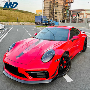 Labbro anteriore in fibra di carbonio a secco in stile Mw per Porsche Carrera a 2019 2022 911 anni 992 - Product Image 5