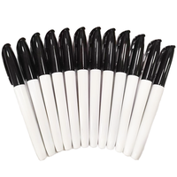 Lot de marqueurs effaçables à l'alcool personnalisés pour tableau blanc, à faible odeur, pointe fine, encre à base d'huile, pour la vente en gros