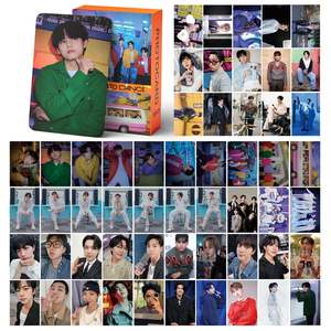 Venta al por mayor Bangtan Boys permiso para bailar Lomo tarjeta Kpop Photocard 55 unids/caja hecha de papel - Product Image 1