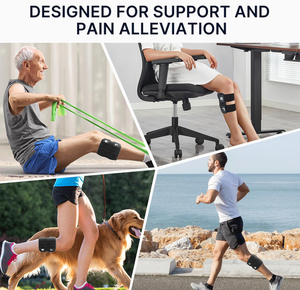 Sản phẩm mới hỗ trợ đầu gối cú đúp đầu gối miếng đệm bê sciatica giảm đau thiết bị cú đúp sciatic dễ dàng dây thần kinh cú đúp cho nam giới phụ nữ - Product Image 5