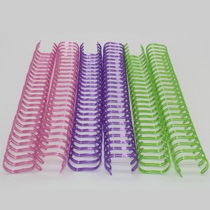 環境にやさしいカラフルな1/<span class=keywords><strong>2</strong></span>インチスパイラル製本ワイヤーボックス34ループ製本の原材料 - Product Image 3