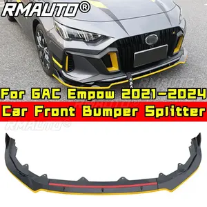 Kit de Carrocería para GAC Empow 2021-2024, Spoiler Delantero Brillante Negro-Amarillo, Estilo Deportivo, Cubierta de Parachoques Delantero, Accesorios para Auto - Product Image 1