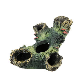 친환경 레진 침몰목 수족관 장식품 은신처 동굴 어항 모조 유목 인공 암석 - Product Image 1