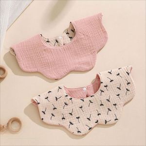 Babero de bebé Terry de algodón superabsorbente en forma de U de alta calidad - Product Image 5