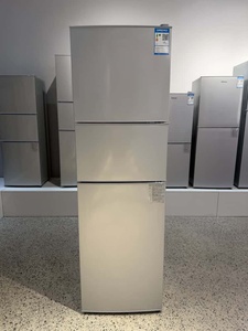 Refrigerador de 3 Puertas L-BCD-128 OEM de <span class=keywords><strong>Bajo</strong></span> <span class=keywords><strong>Consumo</strong></span> Energético y Ahorro de Espacio, 158L, con Congelador Superior, Tamaño Apartamento - Product Image 1