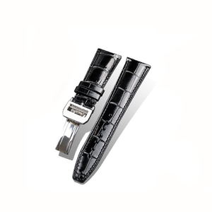 <span class=keywords><strong>Bracelet</strong></span> en <span class=keywords><strong>cuir</strong></span> véritable 20mm <span class=keywords><strong>22mm</strong></span> avec <span class=keywords><strong>boucle</strong></span> <span class=keywords><strong>déployante</strong></span> motif crocodile <span class=keywords><strong>Bracelet</strong></span> de <span class=keywords><strong>montre</strong></span> en <span class=keywords><strong>cuir</strong></span> à la mode pour hommes - Product Image 6