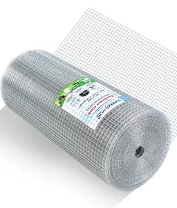 manufacturer Galvanized Welded Wire Mesh Net Roll Silver