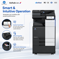 NOUVEAU Copieur multifonction couleur A3 Konica Minolta Bizhub C301i, imprimante laser 30 ppm, scanner, machine à photocopier tout-en-un pour bureau