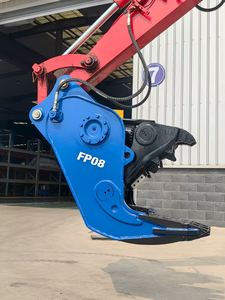 Máy nghiền thủy lực EDDIE FP20 loại cố định, thiết bị gắn máy xây dựng, dành cho máy xúc 18-27 tấn, thiết bị phá dỡ đô thị, lực nghiền 2330 KN - Product Image 5