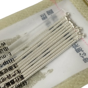 Aghi per agopuntura con manico in argento indolore ago per agopuntura Sterile monouso con ago a secco per tubo 100 pezzi per scatola - Product Image 3