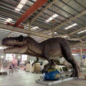 Robot Khủng Long Cơ Học Nhân Tạo Kích Thước Sống Động Mới Đồ Chơi Khủng Long Lớn Mô Hình T-REX 12M - Product Image 3