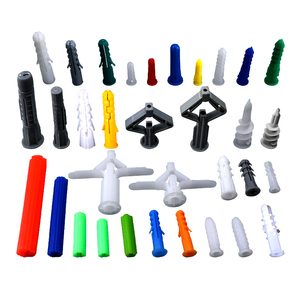 Custom Wholesale Good Quality 5mm Plastic Wall Anchors/Plastic Wall Plugs