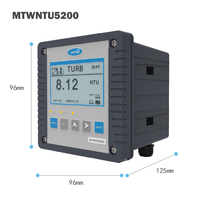 Contrôleur de turbidité numérique MTWTU5200, protection IP65, interface RS485, protocole MODBUS RTU, contrôle par relais, OEM/ODM/OBM disponible