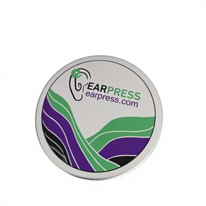 Bocaux cosmétiques <span class=keywords><strong>TIMO</strong></span> <span class=keywords><strong>T</strong></span>-05 en aluminium de qualité alimentaire, 60 ml (2 oz), empilables, ronds peu profonds, auto-scellants, hermétiques, anti-odeurs, avec couvercle antidérapant en plastique - Product Image 4