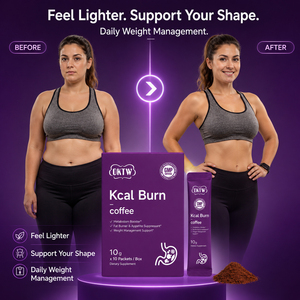 OKTW Kcal Burn Café con Extracto de Té <span class=keywords><strong>Verde</strong></span>, L-Carnitina y Cromo, Quemador de <span class=keywords><strong>Grasa</strong></span> Diario, Supresor del Apetito, Café Instantáneo en Stock - Product Image 4