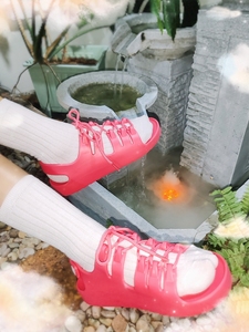 BG3642 Pantuflas de Plataforma con Punta Cerrada de EVA Premium, Suaves, Antideslizantes, Casuales para el Hogar, Tailandia - Product Image 2