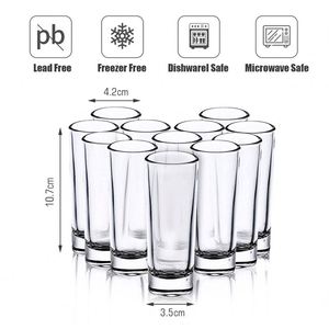 Vasos de Whisky de 3 oz al por Mayor con Logotipo Personalizado, Vasos de Vino en Blanco para Sublimación, Tazas de Vidrio para Fiestas de Navidad - Product Image 3