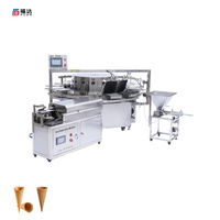 Machine à Stroopwafels à Prix d'Usine, Machine à Cornets de Gaufres, Machine à Cornets de Glace Croustillants