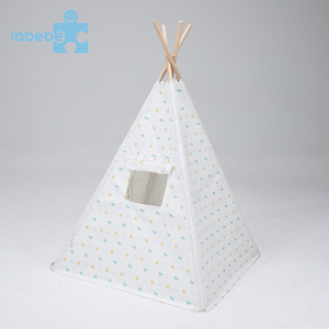 Tissu en bois pour l'<span class=keywords><strong>extérieur</strong></span>, tente <span class=keywords><strong>tipi</strong></span> pour enfants, avec imprimés premium, à bas <span class=keywords><strong>prix</strong></span> - Product Image 2