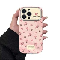 Coques de protection antichoc de luxe à motif floral pour femmes et filles, compatibles avec iPhone 17 Air, 16 Plus, Pro Max, 15, 14, 13, 12, 11