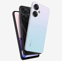 Smartphone Xiao-mi Redmi 13C débloqué, Octa Core, écran HD IPS LCD 6,7 pouces, LTE 90Hz, 5G, batterie 5000 mAh, prise jack 3,5 mm, NFC, prise en charge du français