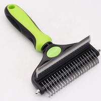 Brosse à poils pour animaux de compagnie Yonghe, brosse à poils pour chat, soins de toilettage, brosse pour chat, peigne en acier inoxydable, nettoyage des chiens, accessoires pour animaux de compagnie