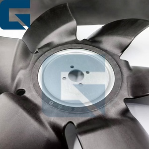 Pale de ventilateur 454-3411 4543411 pour chargeuse 415 416, pale de ventilateur de refroidissement - Product Image 4