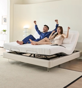 Colchón Ergonómico Inteligente Tamaño King Split, <span class=keywords><strong>Cama</strong></span> Ajustable de Gravedad Cero con Masaje Oculto California, Moderno y de Firmeza Media para Dormitorio de Hotel - Product Image 5