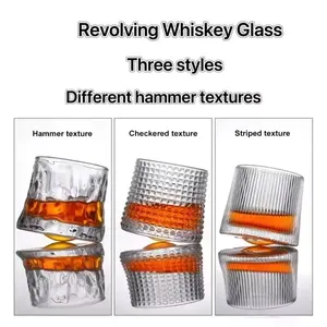 Verres à <span class=keywords><strong>whisky</strong></span> créatifs, verrerie rotative durable, verres à cocktails, verres à vin, verres à brandy, verres à eau, verres à jus, verres à thé, mugs, verres à boire pour les fêtes, gobelets - Product Image 5