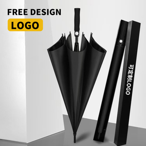 Promotional Classic Fully-Automatic Custom Logo Print Advertising Umbrella-Wholesale Reseller Gift with 190T Nylon Fabric