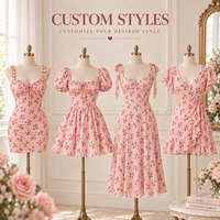 Robe mini moulante légère pour femme à imprimé floral, avec buste froncé et bretelles à nouer sur le devant, marque privée