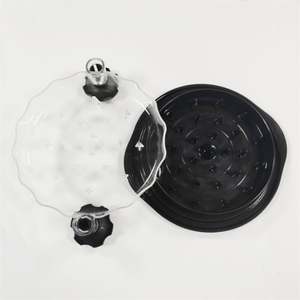 Trituradora de pollo y carne de plástico al por mayor con placa desmontable, diseño visible, herramienta de cocina ecológica - Product Image 3