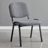 Chaises de bureau modernes empilables en maille pour salles de conférence et zones de réception (vente en gros)