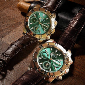 นาฬิกาสำหรับผู้ชายมีคำว่าเทพเจ้าแห่งความมั่งคั่งนาฬิกาสำหรับผู้ชายมีบรรยากาศเป็นของขวัญสมัยใหม่สาม<span class=keywords><strong>ตา</strong></span>แบบอเนกประสงค์นำเข้าระบบควอทซ์ - Product Image 5