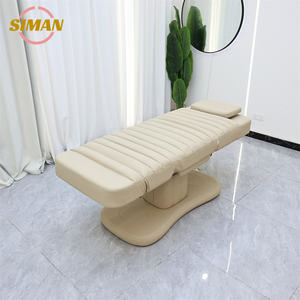 Sillón de Salón Siman, Camilla Eléctrica para Tratamientos Faciales, Reclinable, Ajustable, para Masajes, Belleza, Tatuajes, Spa, Muebles Negros - Product Image 5