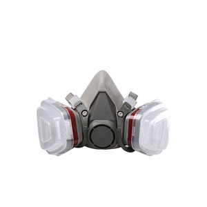 <span class=keywords><strong>Maschera</strong></span> Respiratoria Mezza Faccia con Doppio Filtro Sostituibile <span class=keywords><strong>per</strong></span> <span class=keywords><strong>Verniciatura</strong></span> a Spruzzo, <span class=keywords><strong>Verniciatura</strong></span> e Prodotti Chimici - Offerta Speciale 6200 Pezzi - Product Image 1